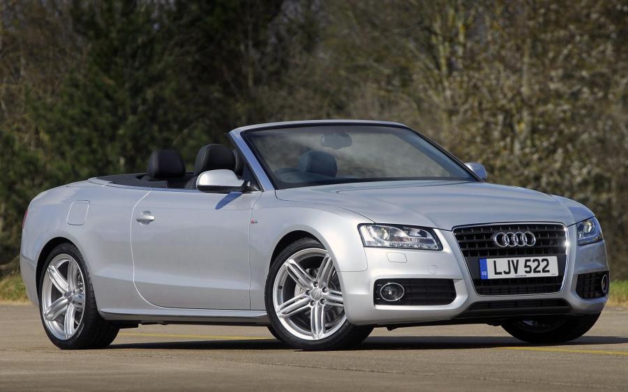 Audi A5 Cabriolet 2.0T S-Line (UK) '2009 - 11